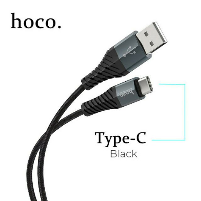 DÂY CÁP SẠC HOCO X38 Type C 1M CHÍNH HÃNG