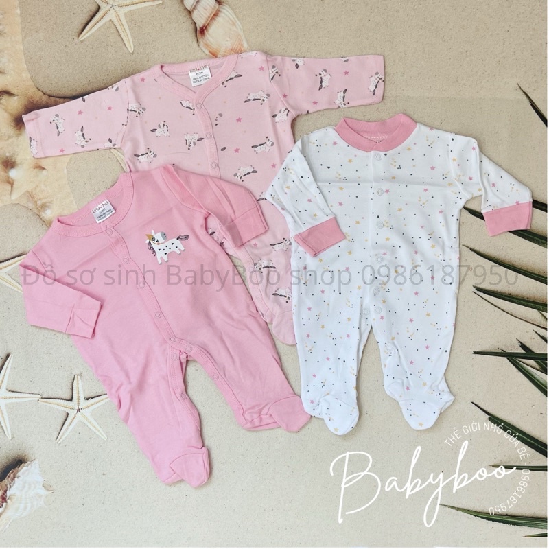 Body liền tất Little Duck 0-9m chọn mẫu set 3 bộ [ babyboo]