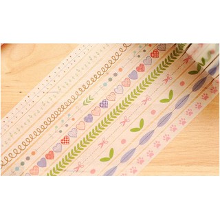 Cuộn Washi Tape 8mm x 10m