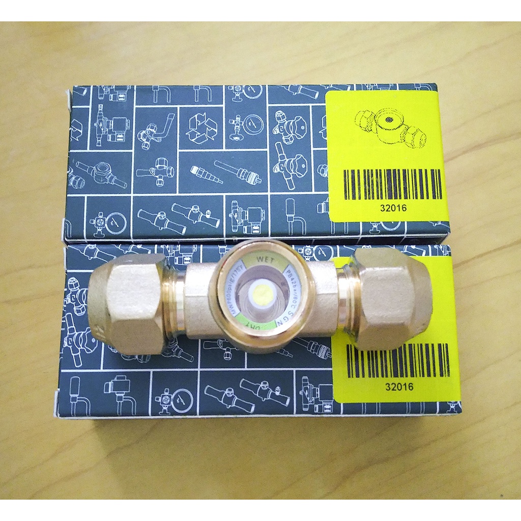 Sight Glass - Kính xem gas lạnh - Mắt soi gas phi 6 , phụ kiện lắp đặt kho lạnh