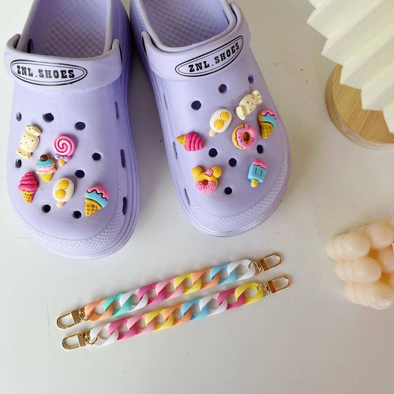 crocs sticker Phụ kiện trang trí giày kiểu dáng dễ thươngshoes sticker Accessories Stickers Sandals Shoe Decoration
