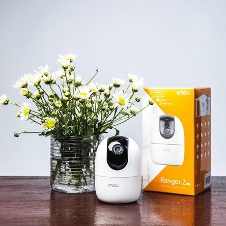 Camera imou ip wifi 2M A22EP xoay 360 trong nhà ngoài trời có báo động Chính Hãng