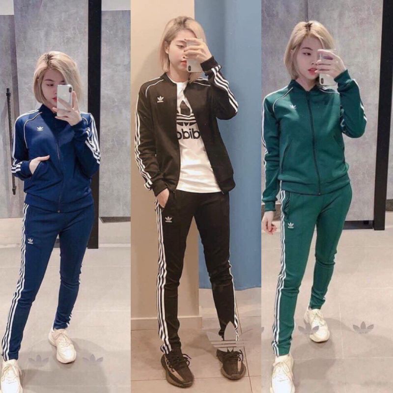 Bộ super.star women/ green chất siêu đẹp