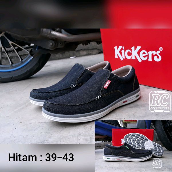 Giày lười Canvas 072 thời trang nam