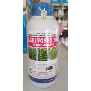 AGRI FOS 500 - Phân bón đa năng - trừ bệnh - tốt cây - Chai 500ml