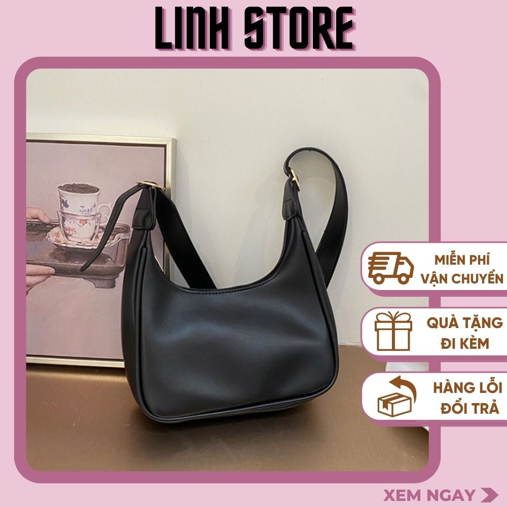 Túi Đeo Chéo Nữ Linh Store Túi Xách Nữ Dáng Thuyền Đi Chơi Phong Cách Thời Trang Hàn Quốc Dễ Thương Cute - LS30