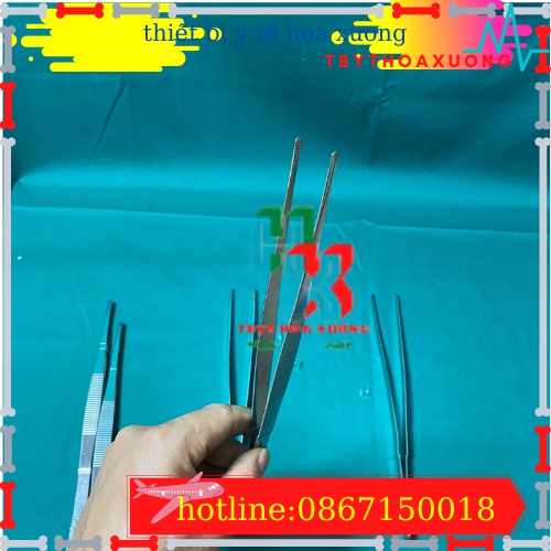 Nỉa Thẳng Y Tế Các Sai 12 ,14 ,16,18, 20,25cm Không Mấu-Nhíp Y Tế