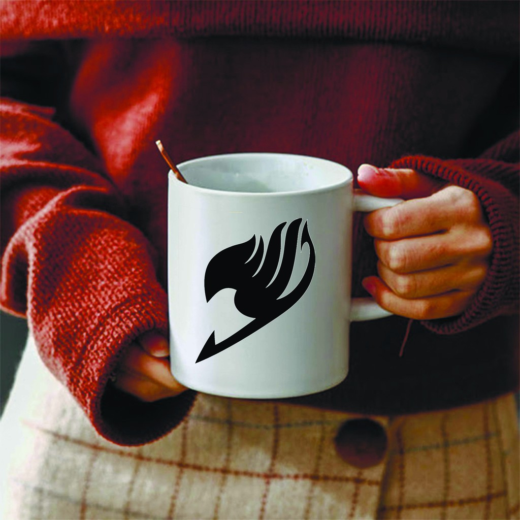 Ly cốc sứ in hình Fairy Tail - Hội Pháp Sư anime