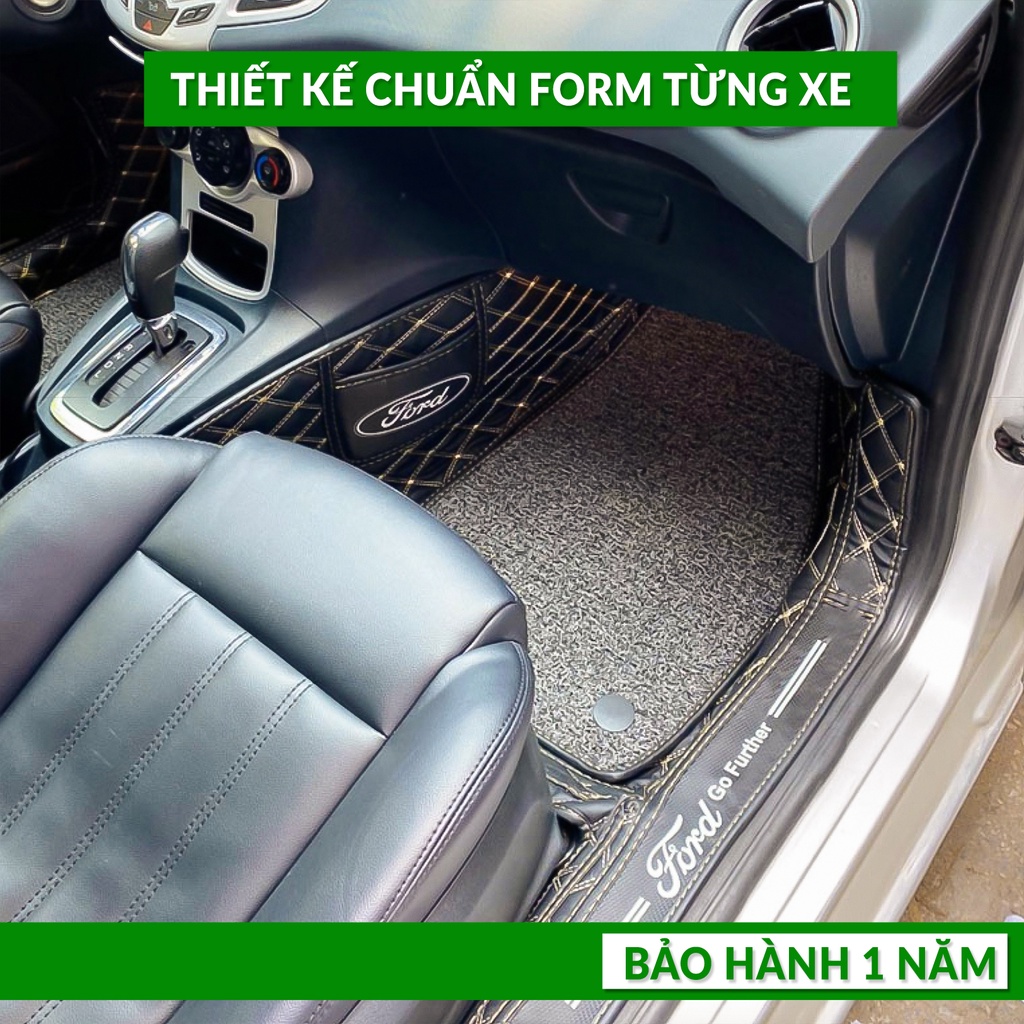 [GIÁ TẬN XƯỞNG][Hình Thật] Thảm Lót Sàn Xe Ô Tô FORD FIESTA - Chống Nước, Chống bẩn, Dễ Lắp Giá Xưởng