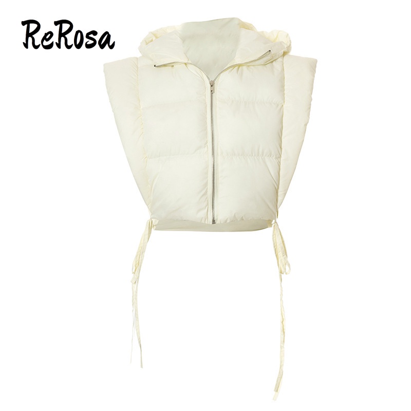 Áo Khoác Cotton Không Tay 2022 Có Mũ Trùm Đầu Thời Trang Cho Nữ
