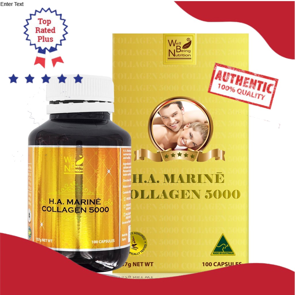 VIÊN UỐNG BỔ SUNG COLLAGEN 5000mg 100 VIÊN - WELL BEING NUTRITION | BigBuy360 - bigbuy360.vn