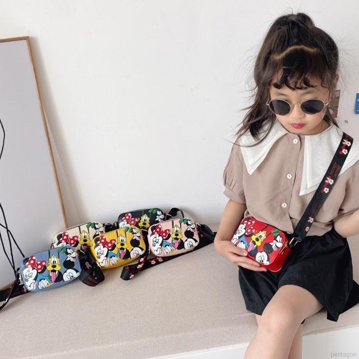 Túi đeo chéo hình hoạt hình dễ thương cho bé