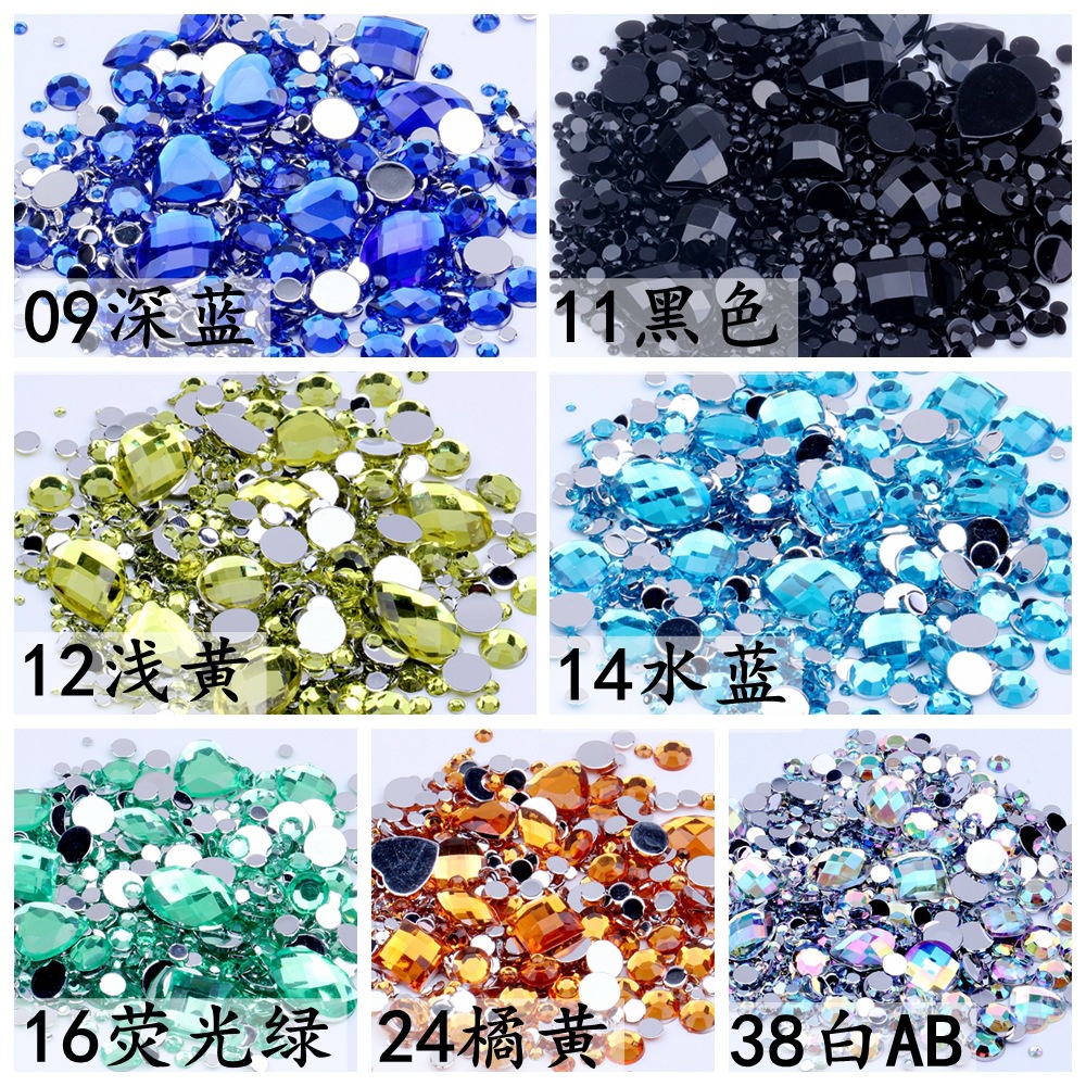 Set 1010 Phụ Kiện Trang Điểm Hình Học Nhiều Màu Sắc Cho Nữ