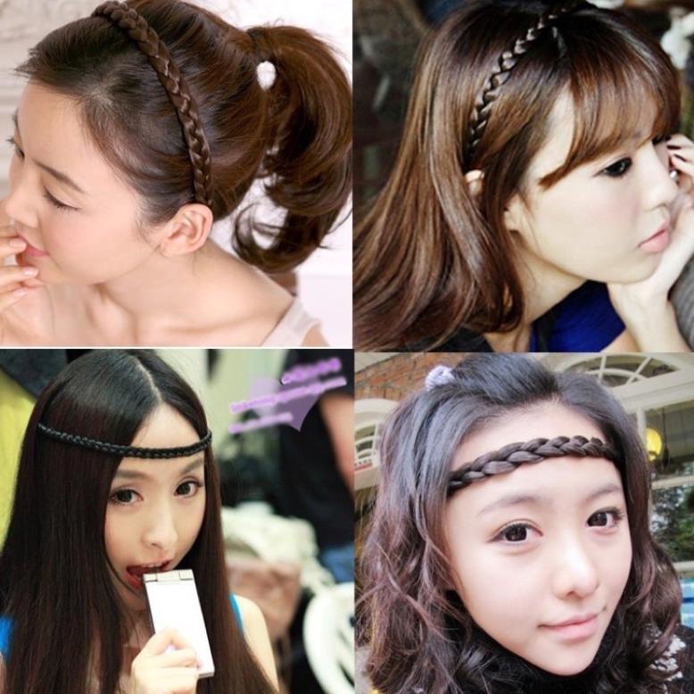 Bờm tóc giả Softie, băng đô tóc giả gọn gàng, dễ thương