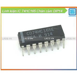 Linh kiện ic 74hc165 chân cắm dip14