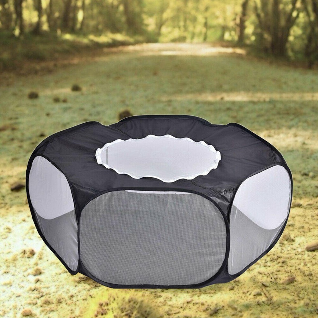 Hàng Rào Chắn Thoáng Khí Chống Thấm Nước Thoáng Khí Có Khóa Kéo Cho Thỏ / Chuột Lang / AUGUSTINA Playpen