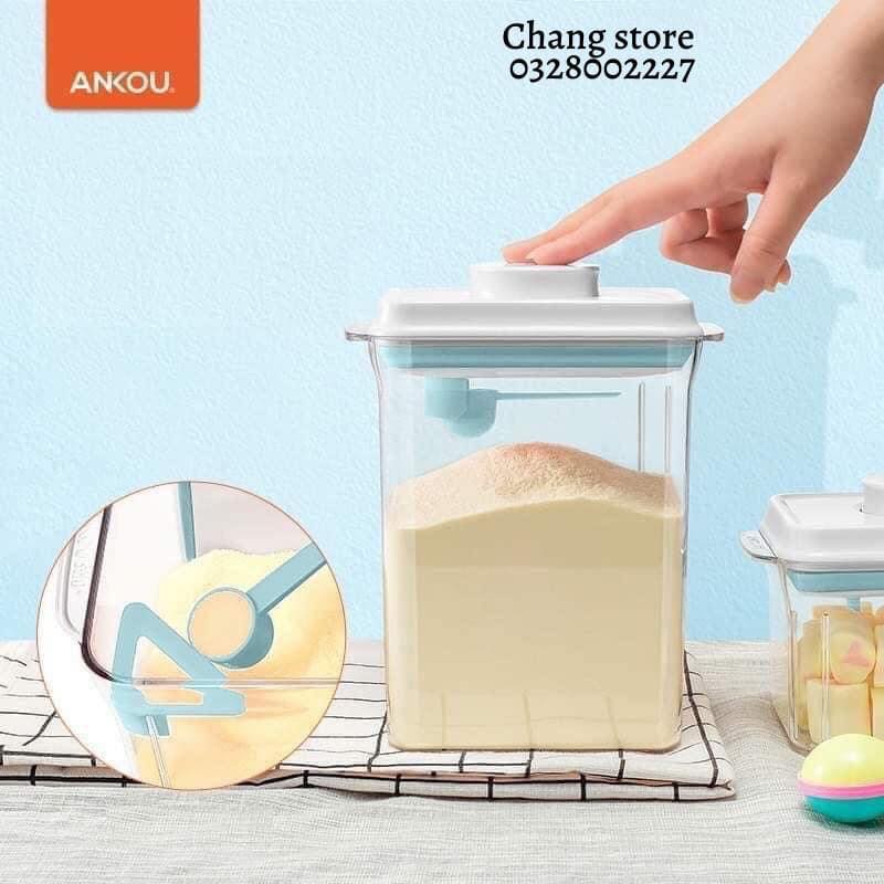 Hộp Đựng, Trữ Sữa, Bảo Quản Đồ Ăn Cao Cấp Ankou 2,3L