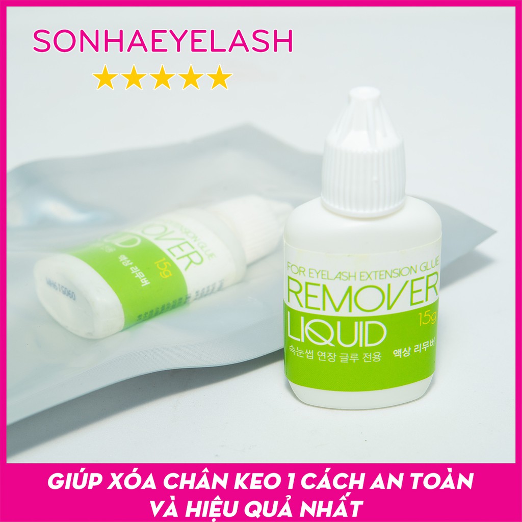 Remover Liquid khử dầu, xoá trắng chân keo