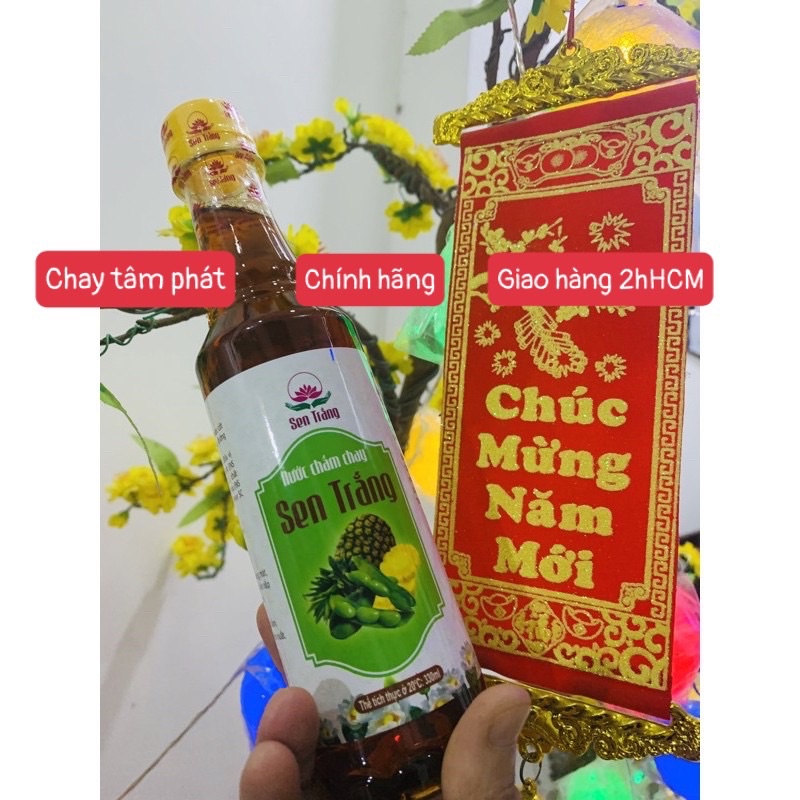 330ml Nước mắm chay Sen Trắng cao cấp