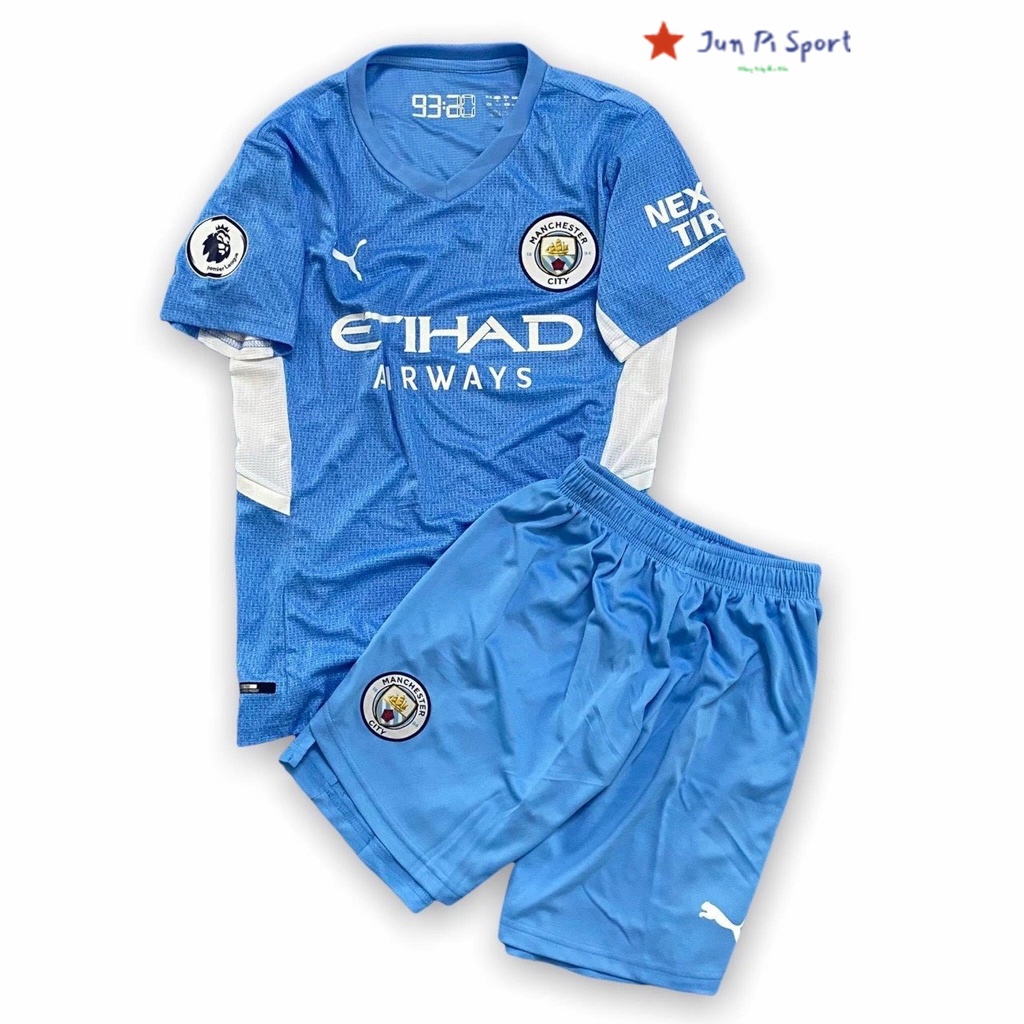 Áo Bóng Đá CLB Manchester City - chất POLYESTE Thái cao cấp - Quần áo bóng đá  nhiều mẫu- full logo