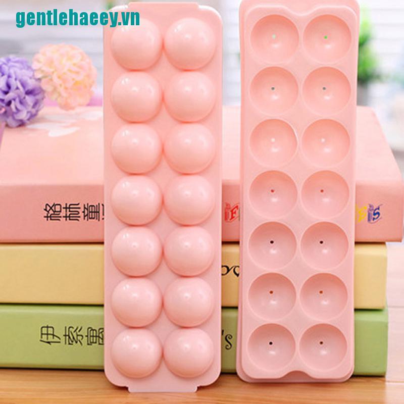 Ee☌Khuôn Silicon Làm Đá Hình Cầu