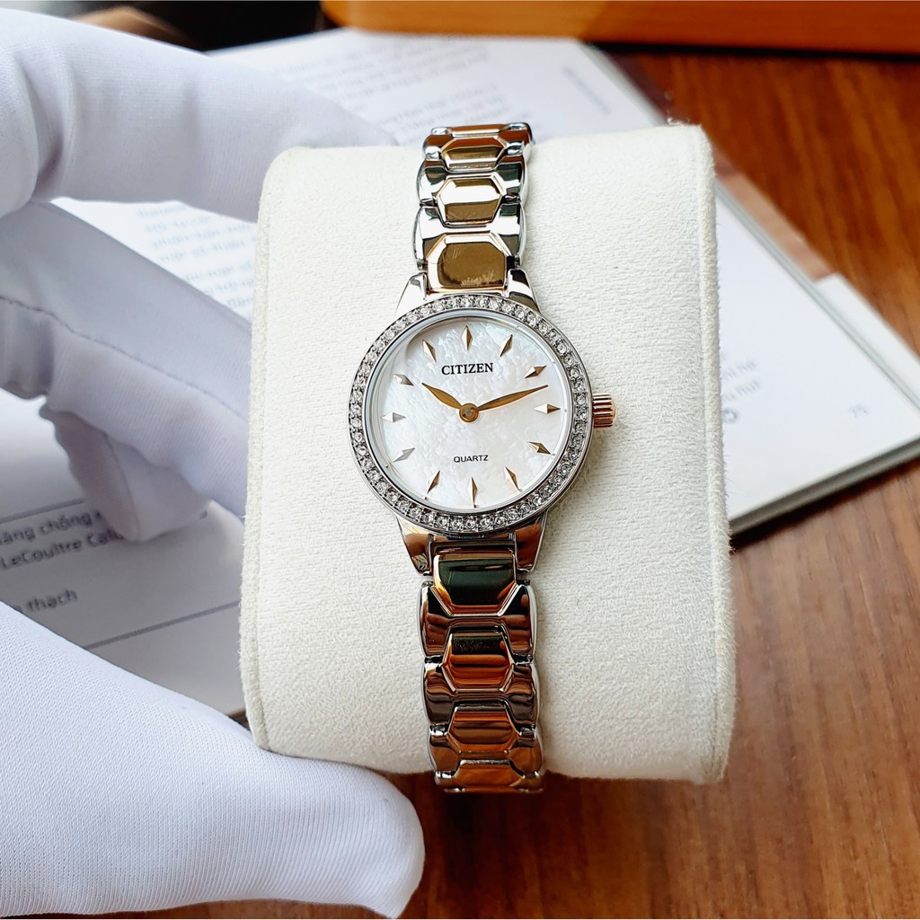 Đồng hồ nữ chính hãng Citizen EZ701 - Máy Pin - Kính khoáng cường lực