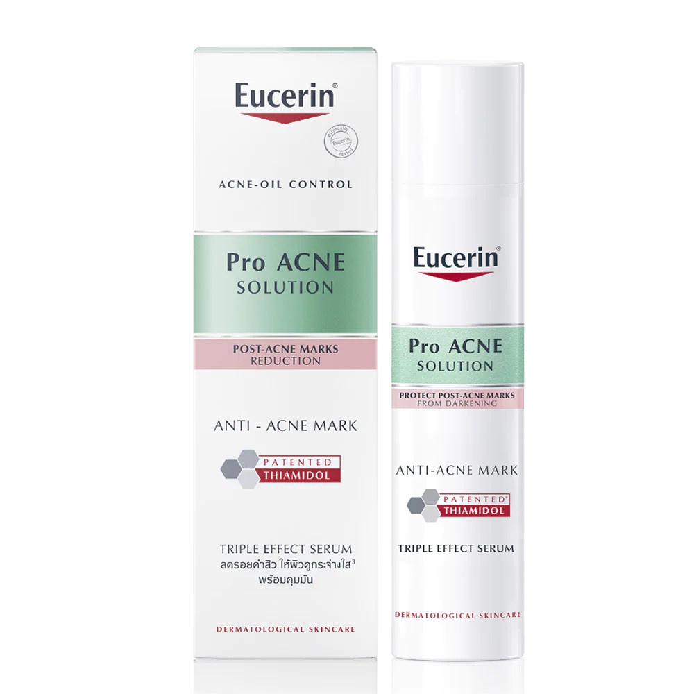 Eucerin Tinh chất giúp giảm thâm mụn và dưỡng sáng da Acne-Oil Control Pro Acne Solution Anti-Acne Mark 40ml