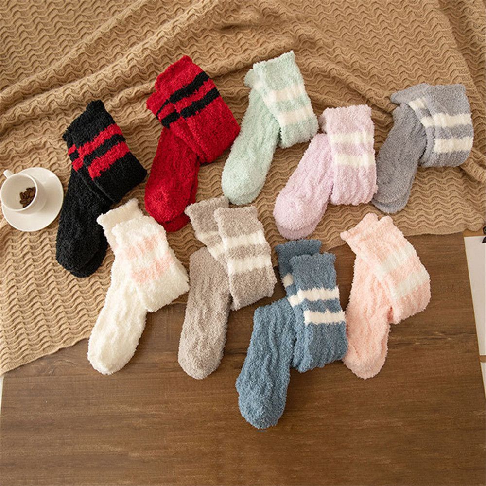 Vớ Dày Dặn Giữ Ấm Mùa Đông Thiết Kế Dễ Thương