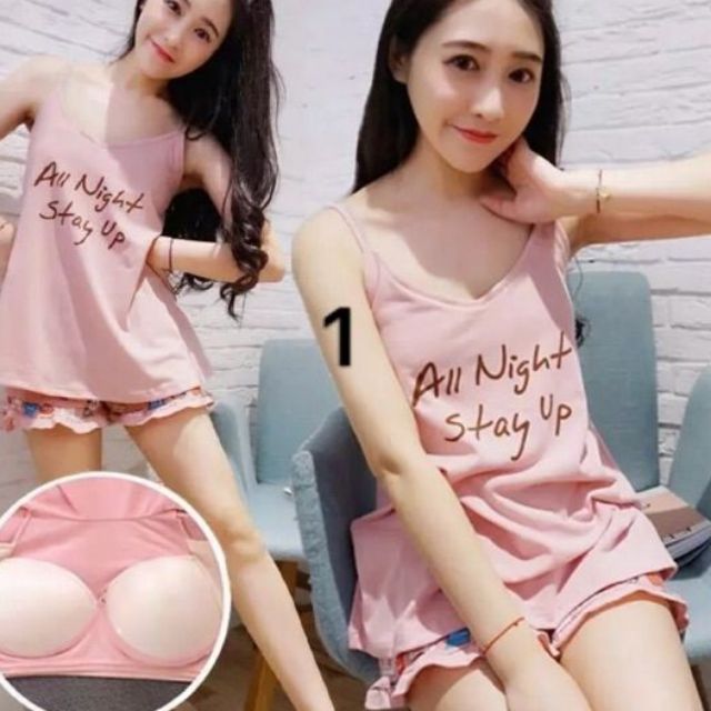 Bộ Đồ Ngủ Cotton 2 Dây Cực Hot