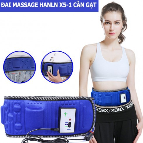 [FREESHIP] Đai massage bụng X5 giảm 5- 15cm MỠ