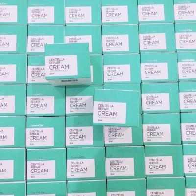 Kem Dưỡng Ẩm Phục Hồi Thải Độc Làm Sáng Da Rau Má Goodndoc Centella Repair Cream Hàng Nhập Khẩu Chính Hãng