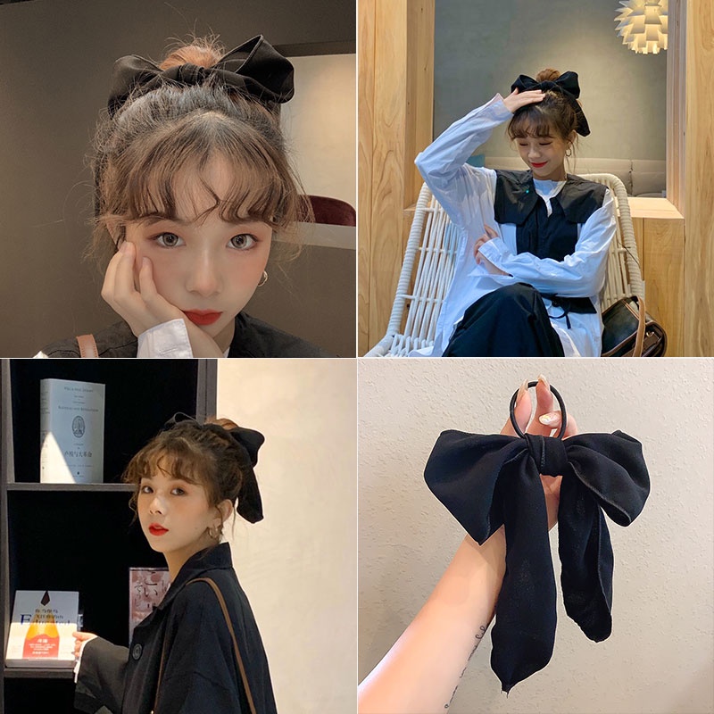 Băng Đô Co Giãn Đính Nơ Xinh Xắn Cho Bé Gái