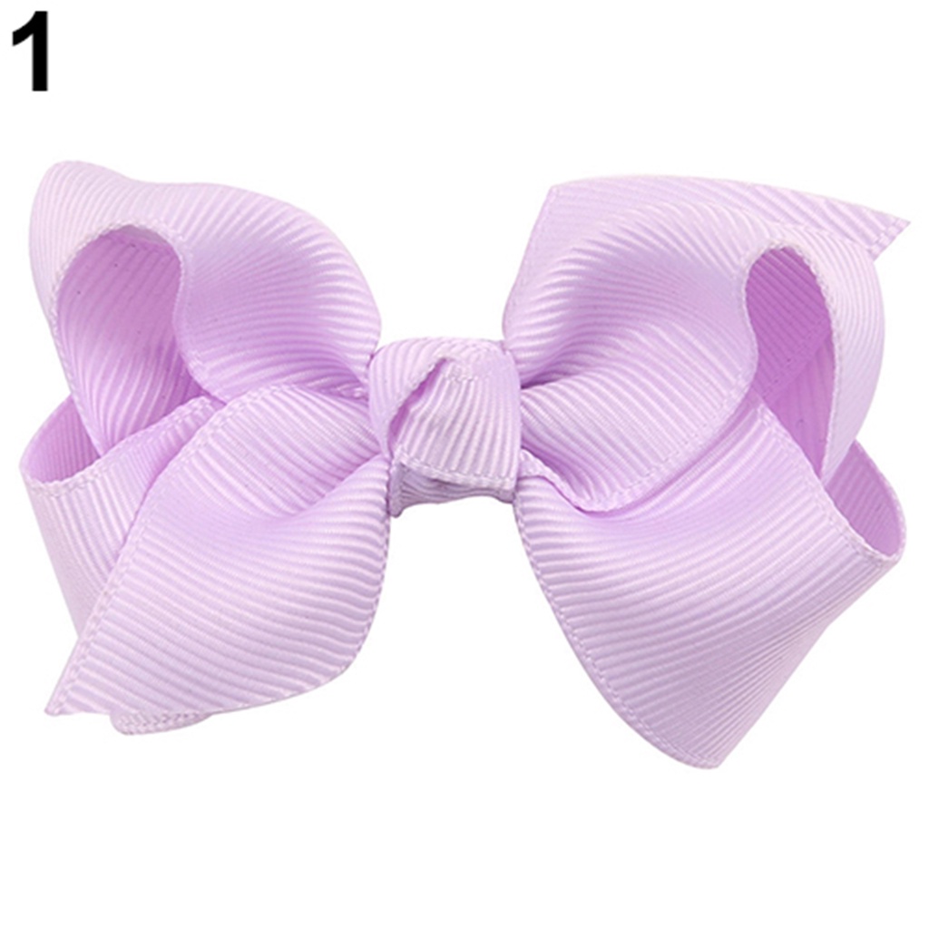 Kẹp Tóc Nơ Ruy Băng Siêu Bền Cho Bé Gái