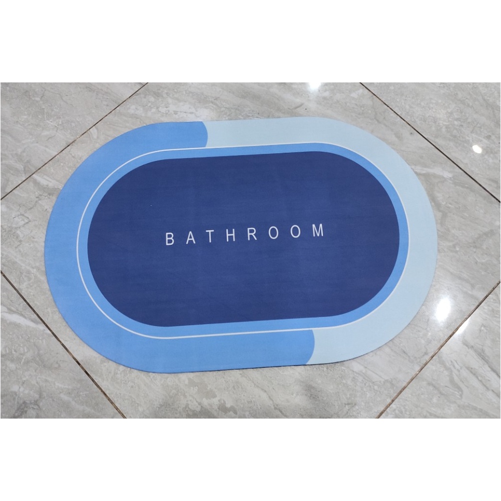 Thảm Siêu Thấm Hút 5S Chống Trơn Trượt Để Nhà Tắm ,Sàn Nước Cao Cấp