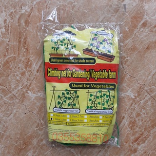 Lưới làm giàn leo cho cây leo