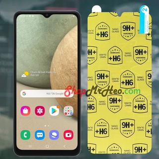 [Mã ELFLASH3 hoàn 10K xu đơn 20K] Dán Cường Lực Nano Dẻo Samsung Galaxy A12