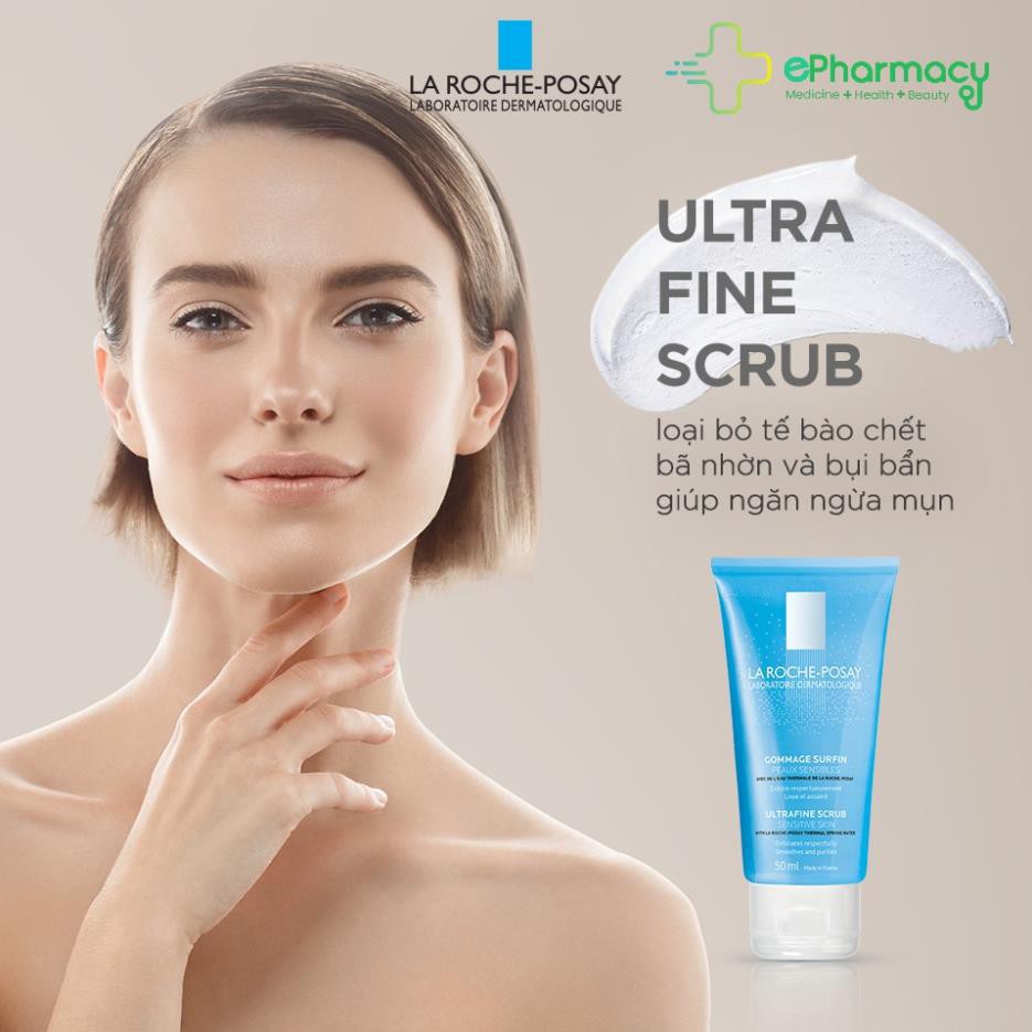 Gel Tẩy Tế Bào Chết La Roche-Posay Ultra Fine Scrub Sensitive Skin 50ml Dành Cho Da Nhạy Cảm
