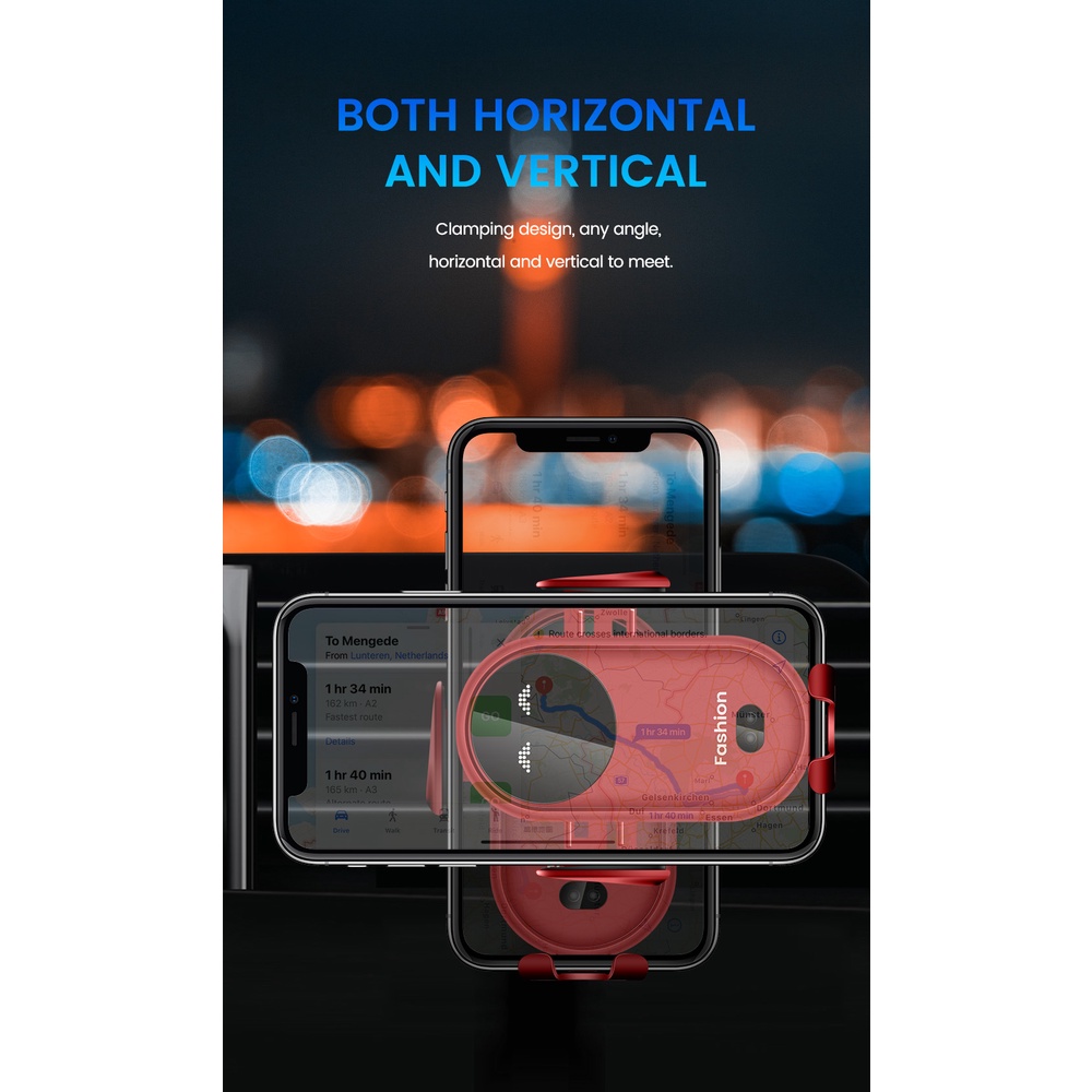 Giá đỡ điện thoại xe hơi sạc nhanh không dây 30W thông dụng cho Samsung