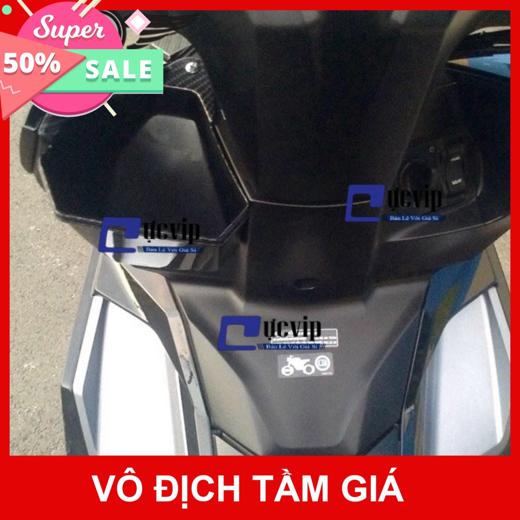 HCM- (2713) AirBlade 2020 - Hộc Đựng Đồ Đen Khói