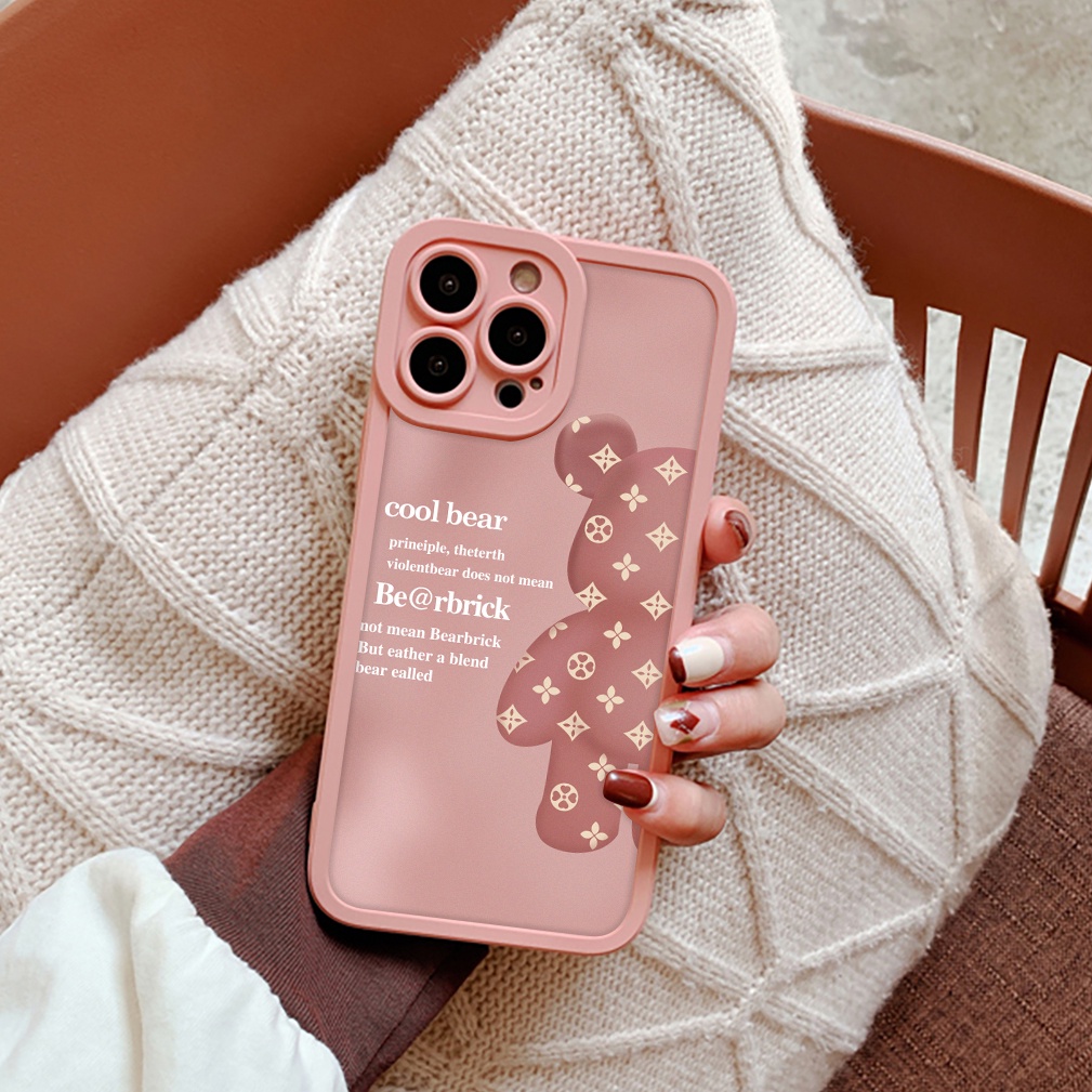 Ốp lưng iphone cạnh vuông lỗ camera cool bear 6s/6splus/7/7plus/8/8plus/x/xr/xs/11/12/13/pro/max/plus/promax-Awifi S1-2