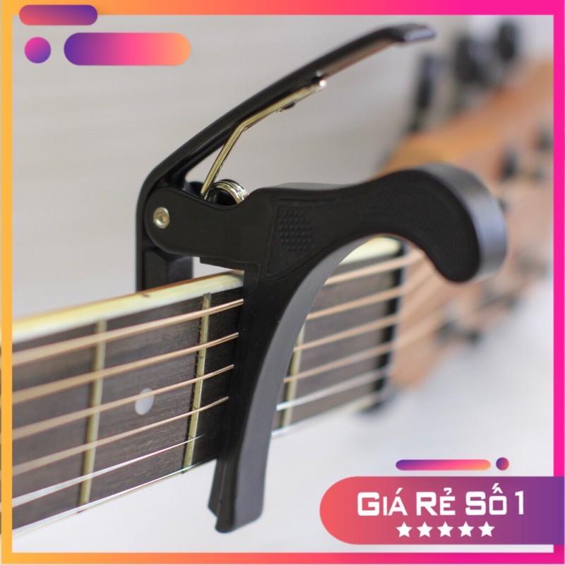 Kẹp Capo đàn Guitar dùng được cho cả đàn Classic và Acoustic hoặc Guitar Điện