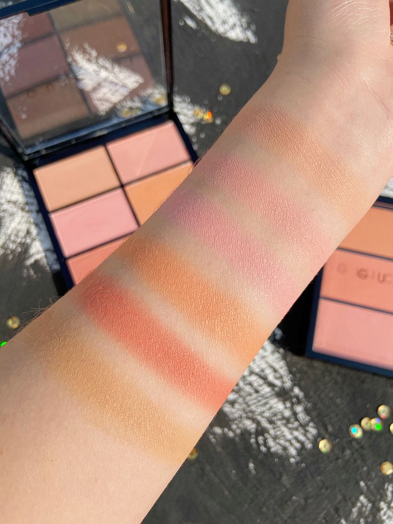 Bảng phấn má hồng Guicami có 6 màu trông nude tự nhiên dễ trang điểm | BigBuy360 - bigbuy360.vn