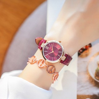 Đồng hồ nữ Kimio 0495 dây da hàng chính hãng