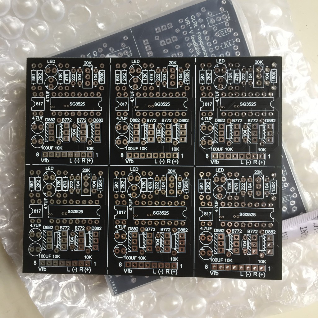 DIY bo mạch điều khiển dùng SG3525