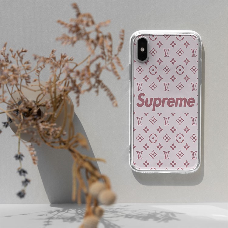 Ốp lưng SUPREME áo hoddie đỏ đen thời trang sành điệu cho Iphone 5 6 7 8 Plus 11 12 Pro Max X Xr SUPPOD00141