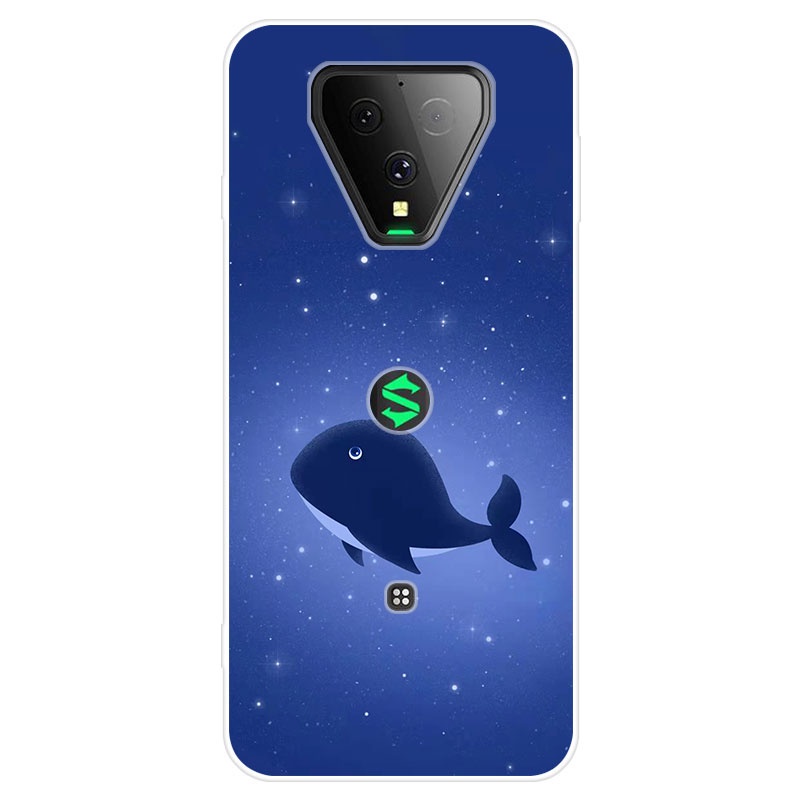 Ốp điện thoại TPU silicon mềm họa tiết hoạt hình cho Xiaomi Black Shark 3 Pro BlackShark3 3Pro