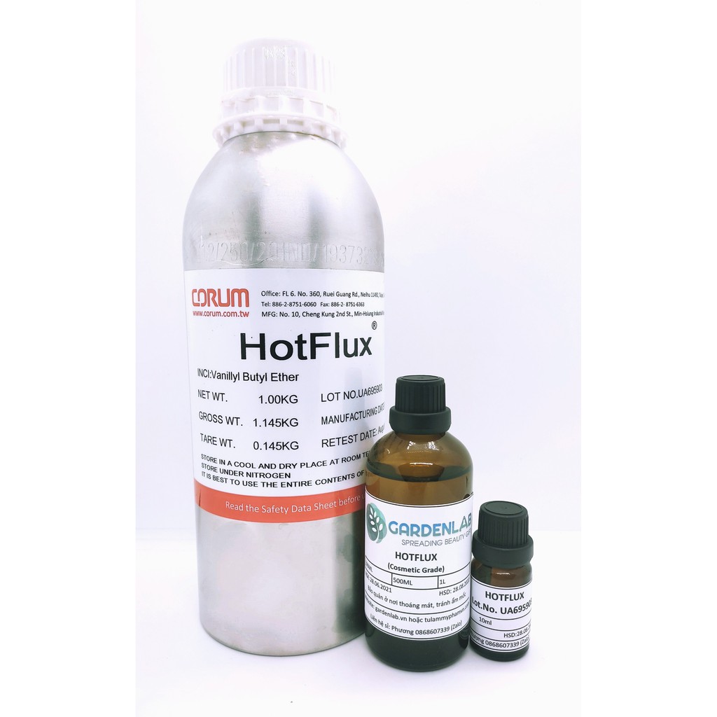 10ml HOTFLUX - Hoạt chất làm nóng, giảm mỡ an toàn