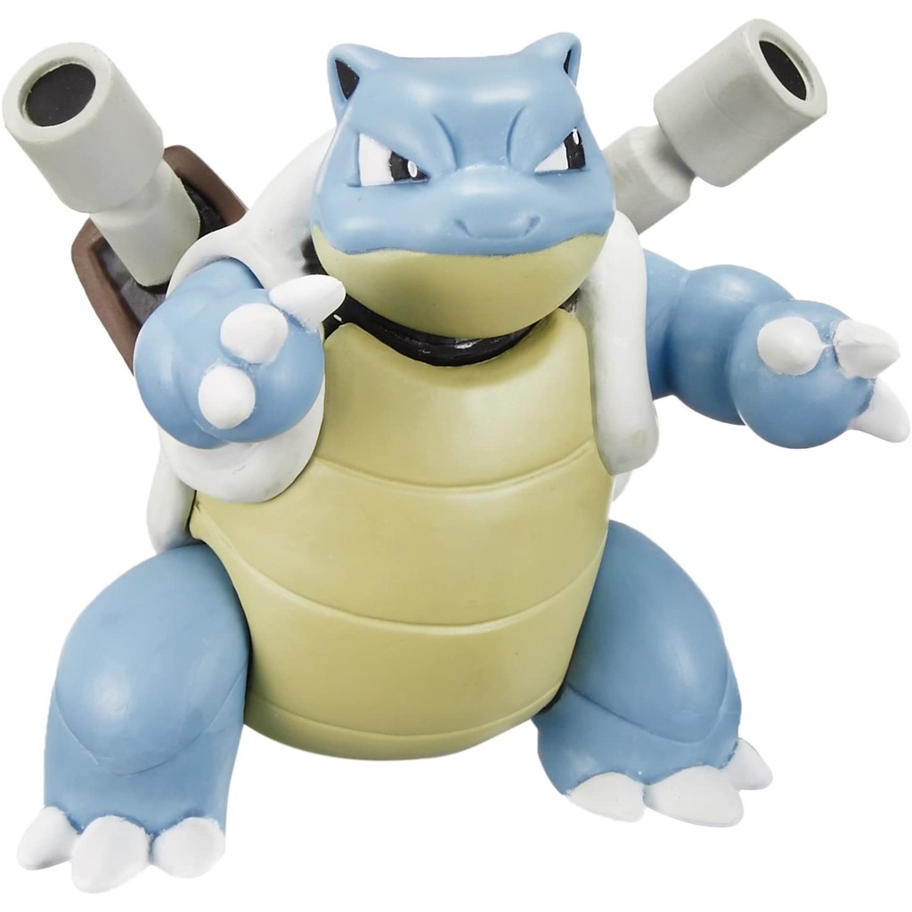 (Hiếm) Mô hình Pokemon Blastoise chính hãng Takara TOMY Nhật Bản - Super Size - Pokemon Figure Monco
