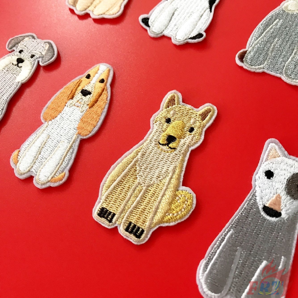☸ Miếng Dán Vá Cho Thú Cưng ☸ 1 Miếng Vá Ủi Quần Áo Hình Thú Cưng Hoạt Hình (Dog - Series 06)