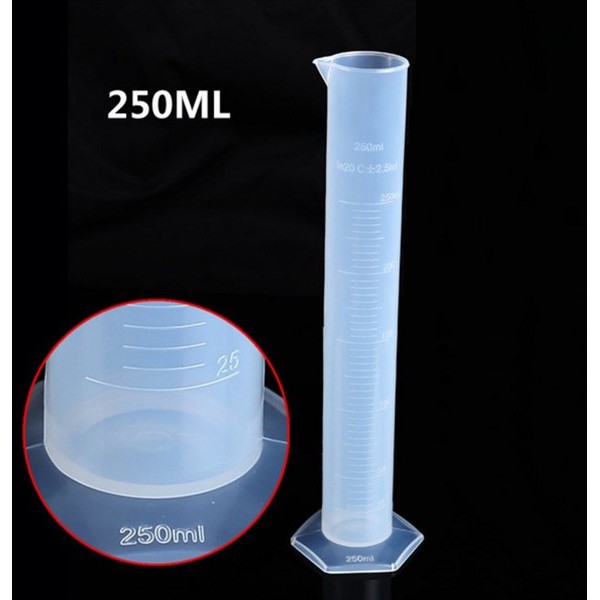 Ống đong nhựa 250ml